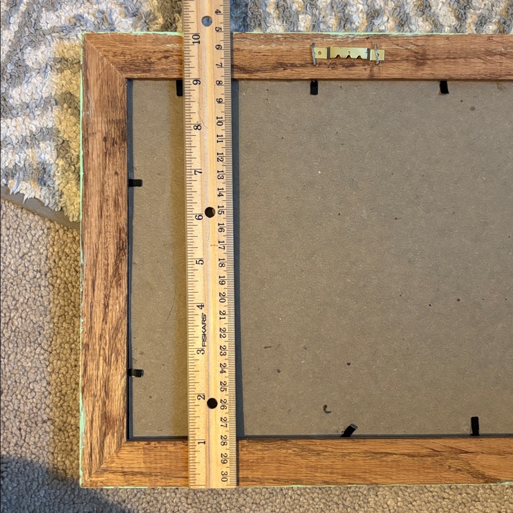 Vintage Quilt in Distressed Frame - Picture 8 of 11